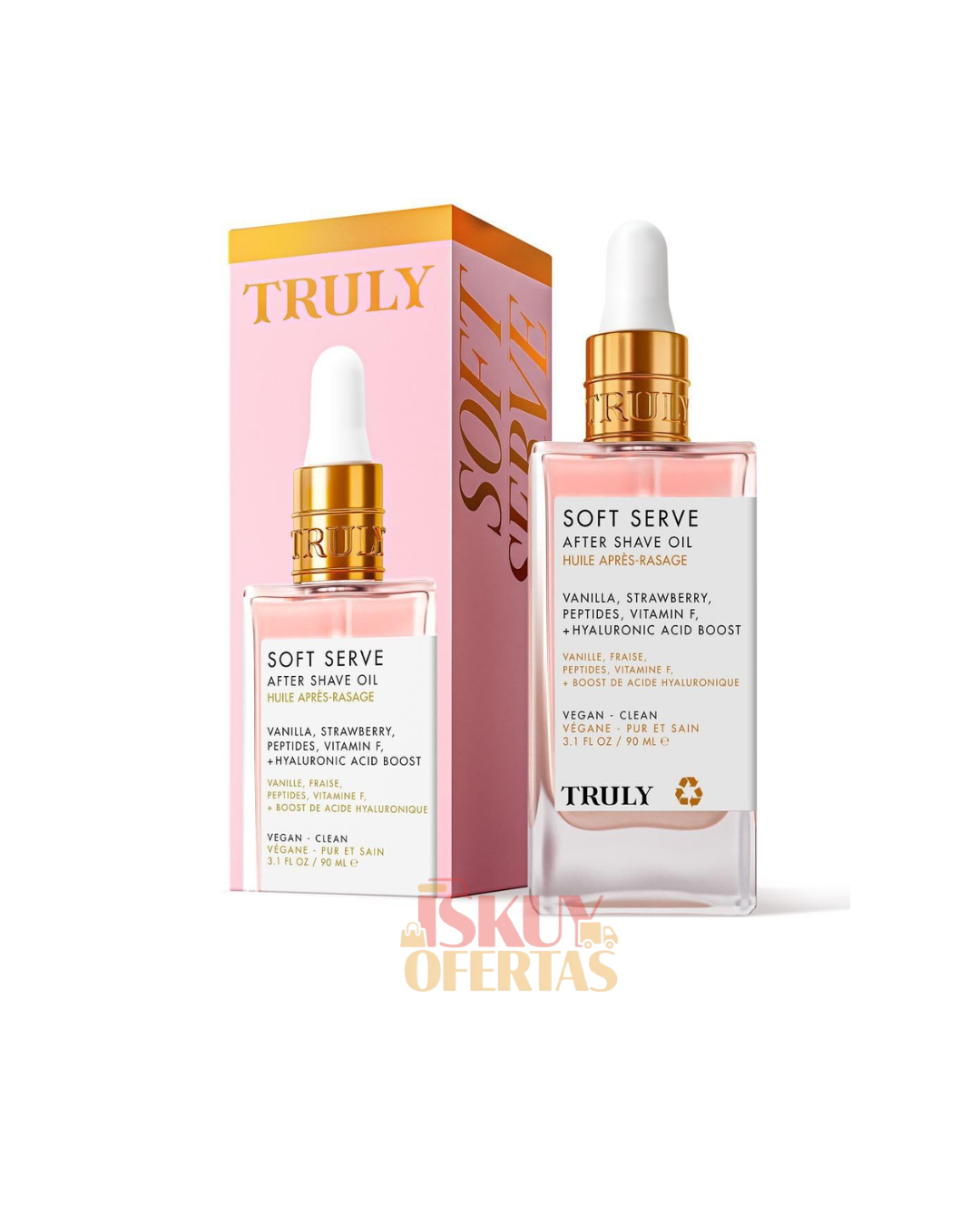 Truly aceite para después del afeitado