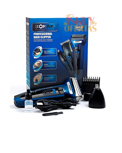 PACK MÁQUINA DE AFEITAR  3EN1 + DERMA ROLLER